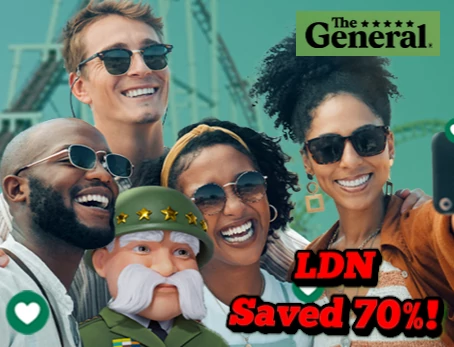 The General Insurance Save 70%